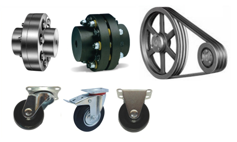 Coupling, Pulleys